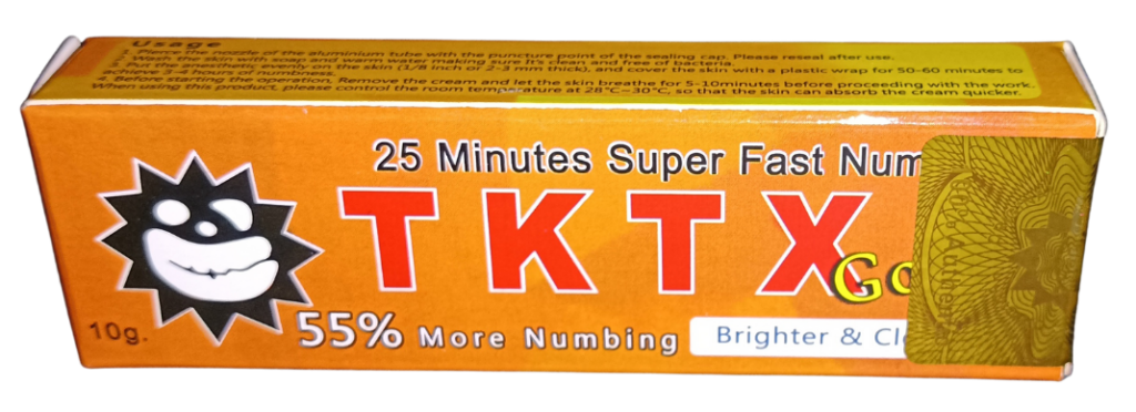 TKTX Gold Betäubende Tattoo-Creme