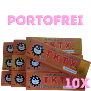 TKTX Gold Creme Bei Tattoo